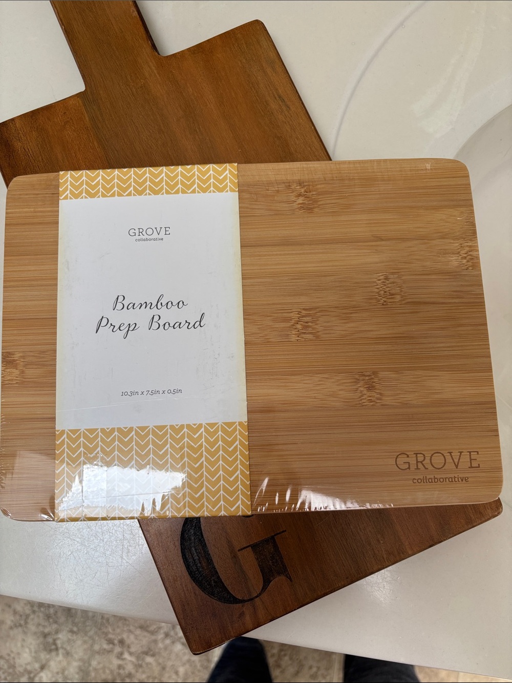 Grove Collaborative Bamboo Prep Board - Natural Bamboo